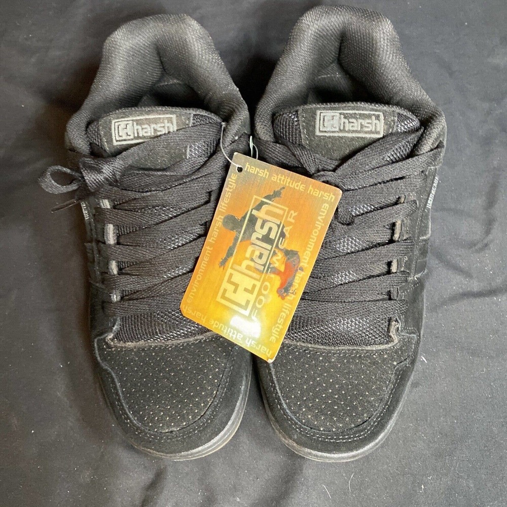 Harsh Men’s Skate Shoes Black Size 8 US AD8S218C-2 2016